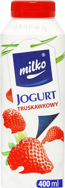 Jogurt Milko truskawka pitny 