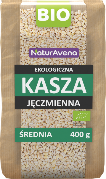 Kasza naturavena jęczmienna bio 400g 