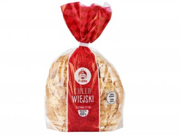 Putka Chleb Wiejski pszenno-żytni 450 g