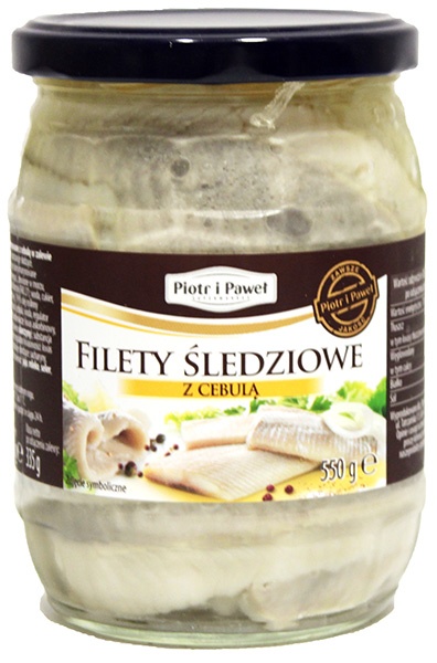 Filety śledziowe z cebulą Piotr i Paweł