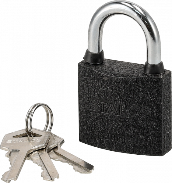Kłódka Stalco żeliwna 50mm 