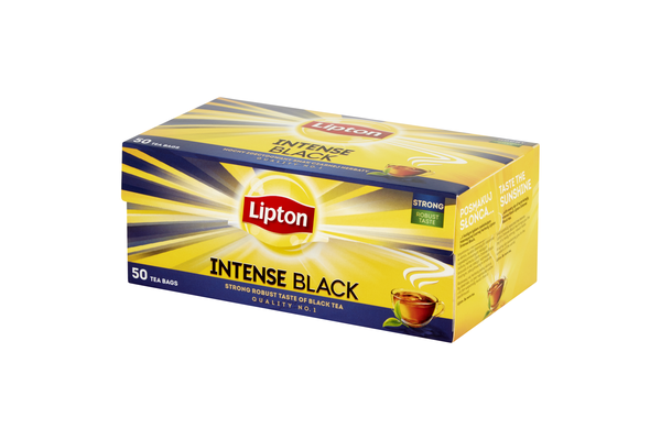 Lipton Intense Black Herbata czarna 115 g (50 torebek) 