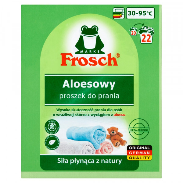 Proszek do prania Frosch do koloru aloesowy 1,45kg 