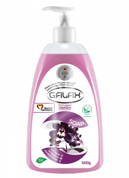 Mydło w płynie Galax Black Orchid 500g 