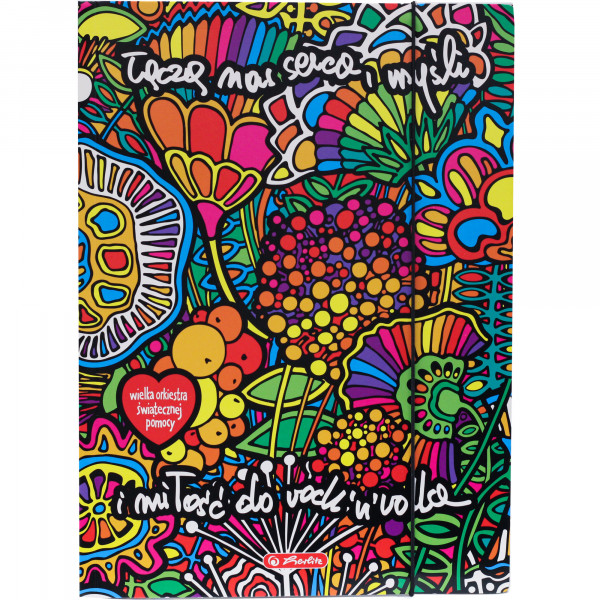 Teczka z gumką herlitz rysunkowa a4 wośp