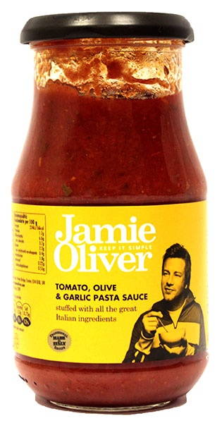 Sos pomidorowy z czosnkiem 400g Jamie Oliver