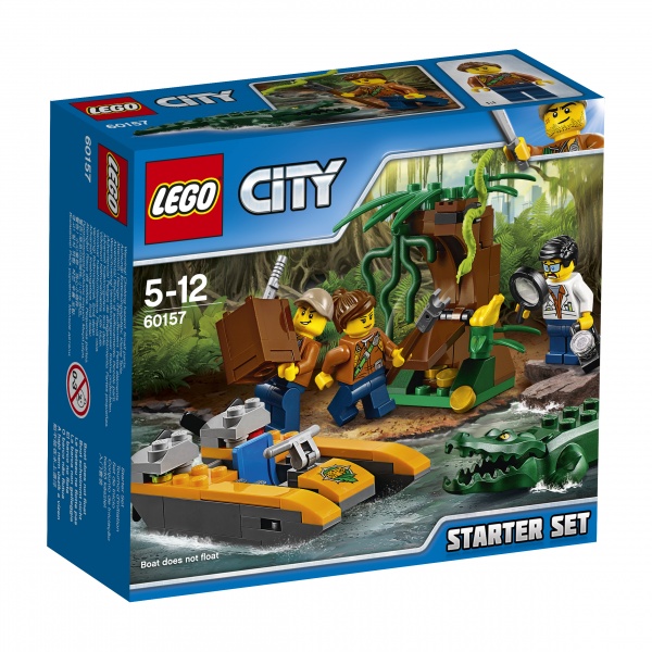 Klocki LEGO City Dżungla — zestaw startowy 60157 
