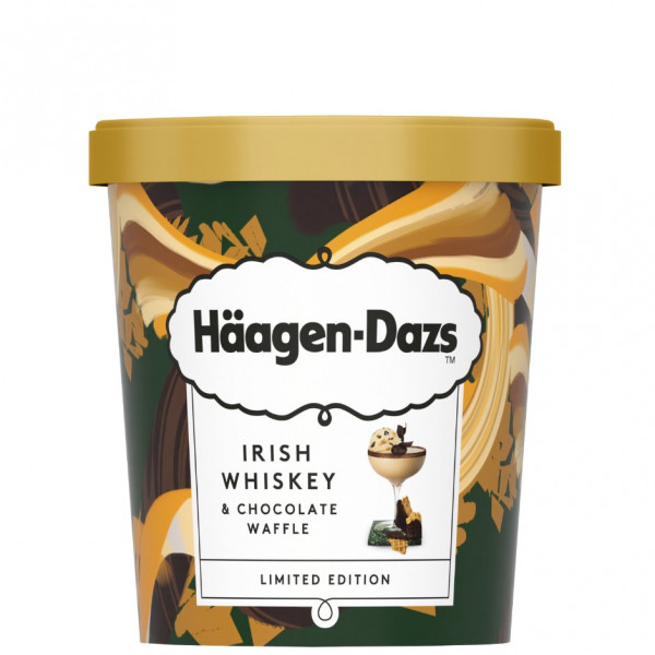 Lody haagen-dazs irish whiskey&amp;chocolate waffle 