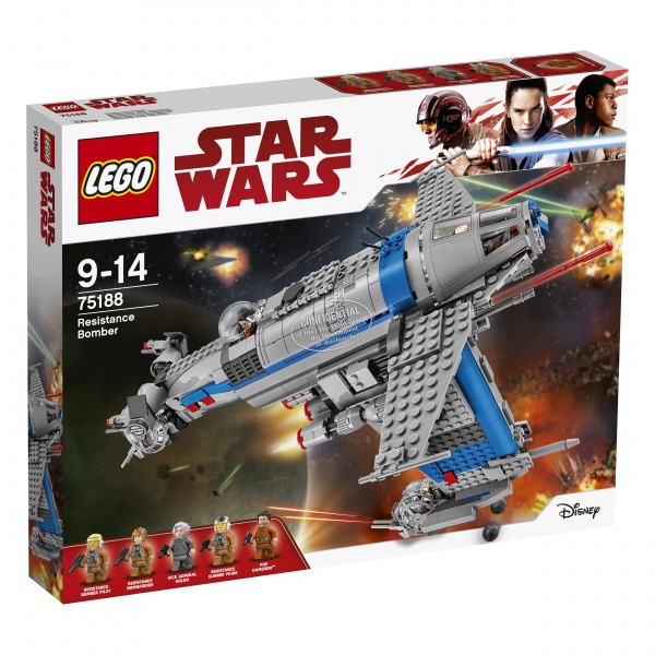 Klocki LEGO Star Wars Bombowiec Ruchu Oporu 75188