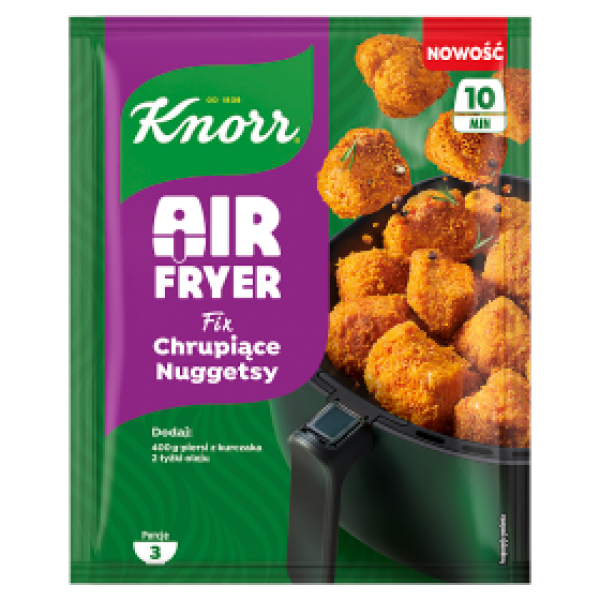 Fix Knorr Air Fryer chrupiące nuggetsy