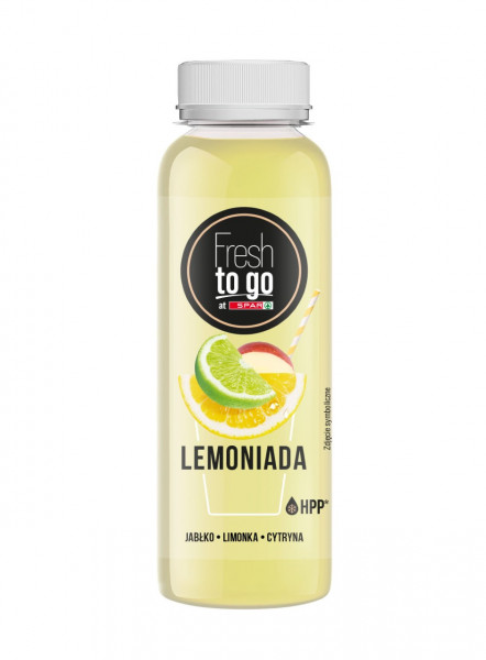 Lemoniada Fresh to go at Spar limonka-cytryna 