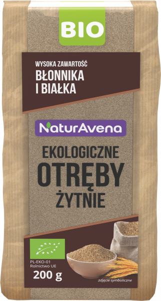 Otręby żytnie 200g 