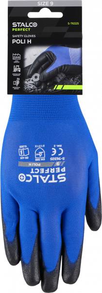 Rękawice Stalco perfect nylon poli h 9" 1szt 