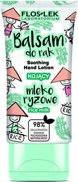 Krem do rąk Floslek balsam kojący mleko ryżowe 50ml 