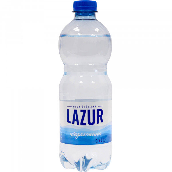 Woda ngaz Lazur źródlana 500ml pet 