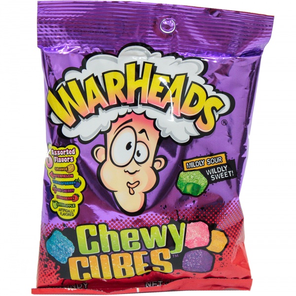 Cukierki warheads sour chewy cubes 