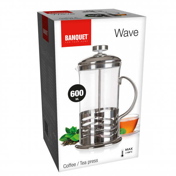 Zaparzacz do kawy wave 600ml 