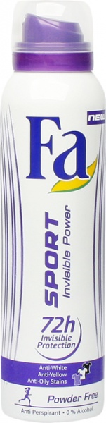 Dezodorant w sprayu Fa Sport Invisible Power 150 ml