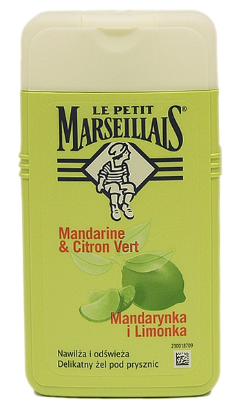 J&amp;J Le Petit Marseillais żel pod prysznic mandarynka/limonka 250 ml