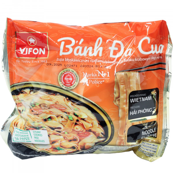 Zupa nudle Vifon Bahn Da Cua smak kraba łagodna 