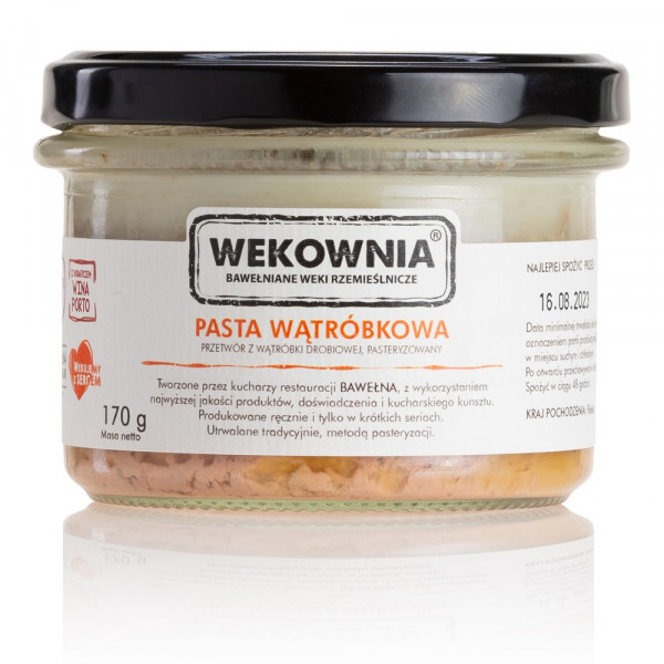 Pasta wekownia wątróbkowa 170 g 