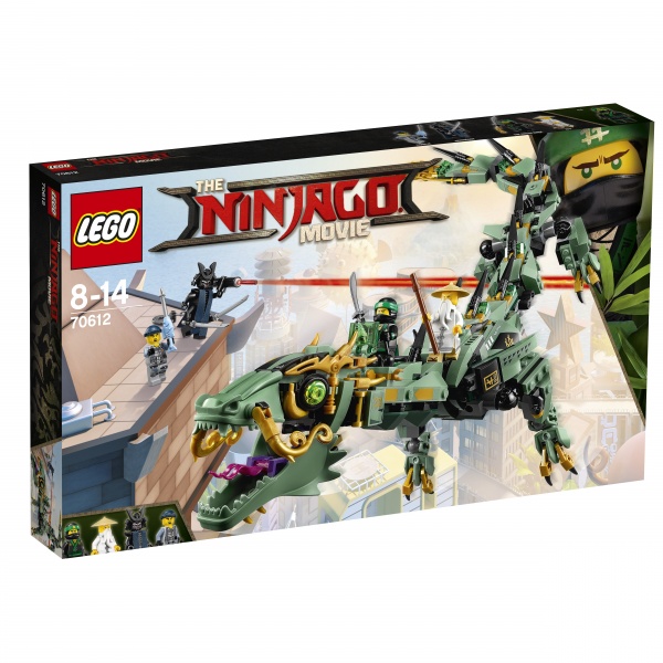 Klocki LEGO Ninjago Mechaniczny smok zielonego ninja 70612 