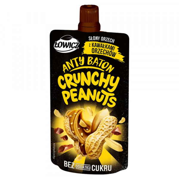 Łowicz Antybaton Crunchy peanuts 100 g