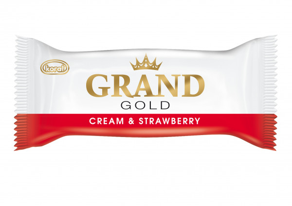 Lody koral grand gold cream &amp; strawberry 100ml 