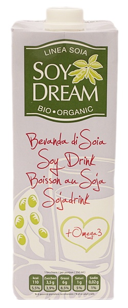 Mleko sojowe omega 3 soydream 