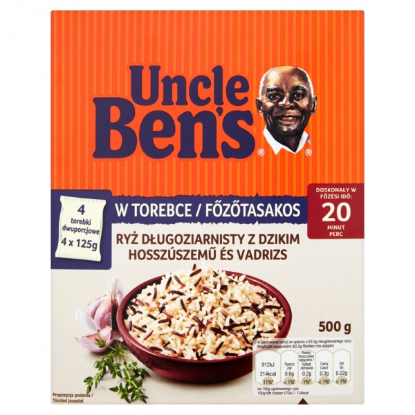 Ryż Uncle Bens długoziarnisty z dzikim 
