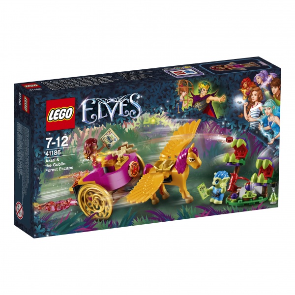 Klocki LEGO Elves Azari i leśna ucieczka goblinów 41186 