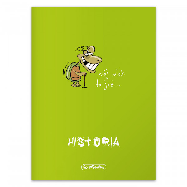 Zeszyt Herlitz ECOPP PRZ Historia A5 60k kratka z marginesem