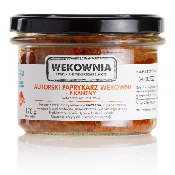 Paprykarz wekownia autorski pikantny 170 g 