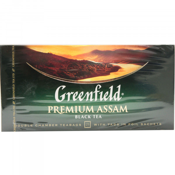 Herbata czarna premium assam greenfield 