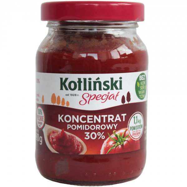 Koncentrat pomidorowy Kotliński specjał 30% 