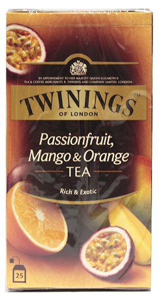 Herbata o smaku mango, pomarańczy i marakui 