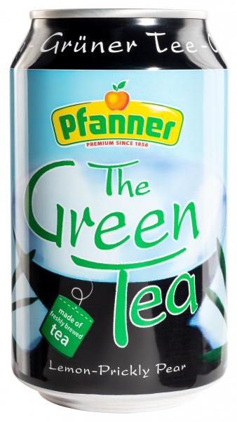 Herbata zielona o smaku cytryny i opuncji 0,33l puszka