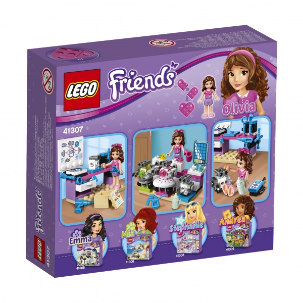 Lego Friends kreatywne labolatorium Olivii 41307 