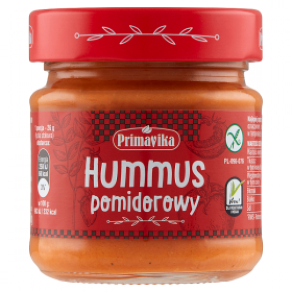 Hummus primavika  pomidorowy 160g 