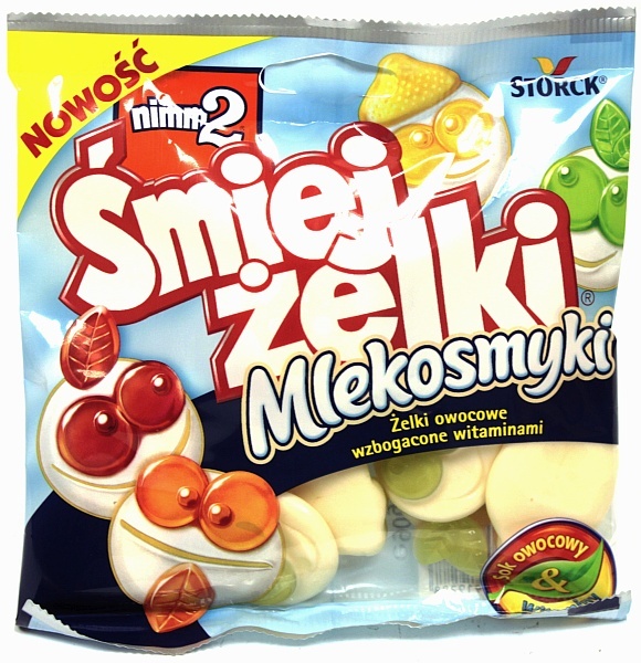 Nimm2 Śmiejżelki Mlekosmyki 90g