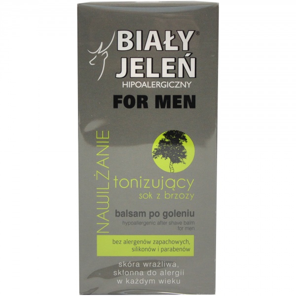 Balsam po goleniu biały jeleń hip. for men 
