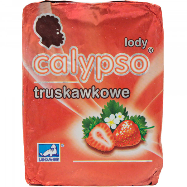 Lody calypso truskawkowe 