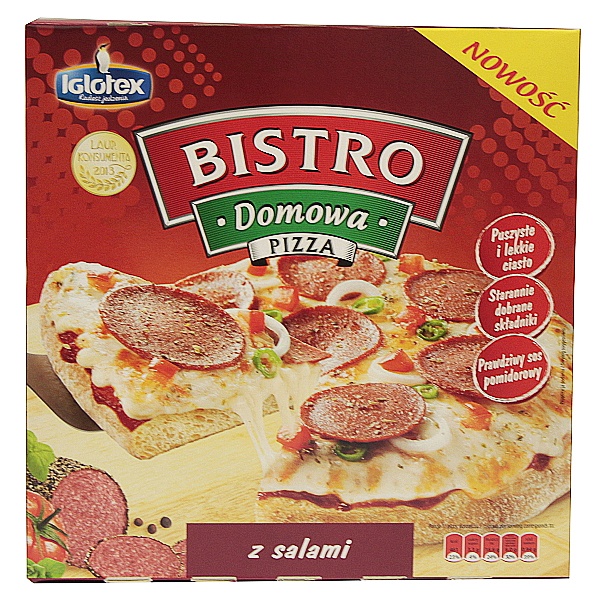 Pizza Bistro domowa z salami 