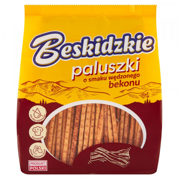 Paluszki Beskidzkie smak wędzonego bekonu