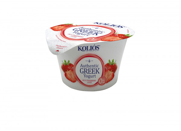 Jogurt Kolios grecki z truskawką 