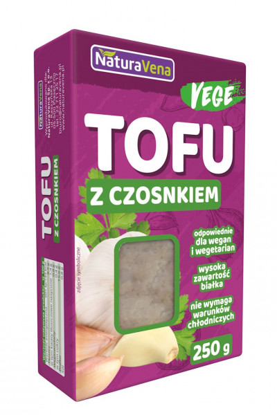 Tofu czosnkowe 250g Naturavena