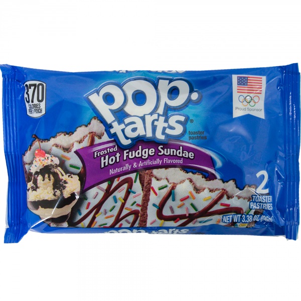 Pop tarts hot fudge sundae 