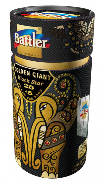 Herbata ekspresowa battler ceylon black elephant 30 torebek 
