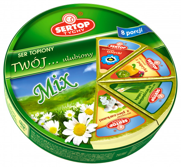 Ser topiony MIX Twój...ulubiony krążek SERTOP 140 g