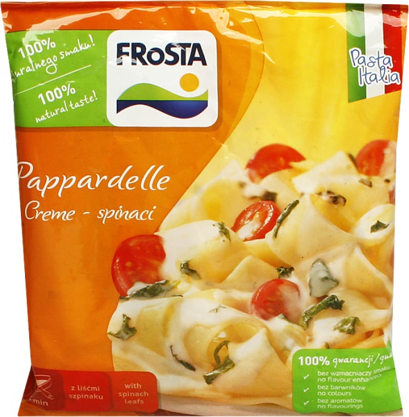 Pappardelle creme-spinaci 